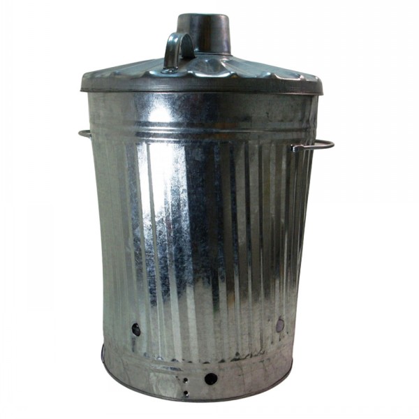 Galvanised Incinerator 80L