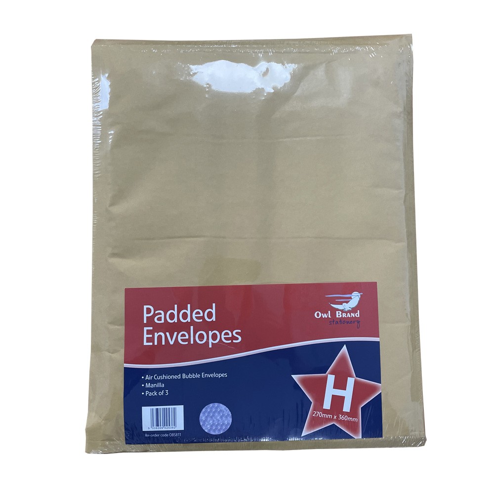 Padded Envelopes Size H | Proper Job