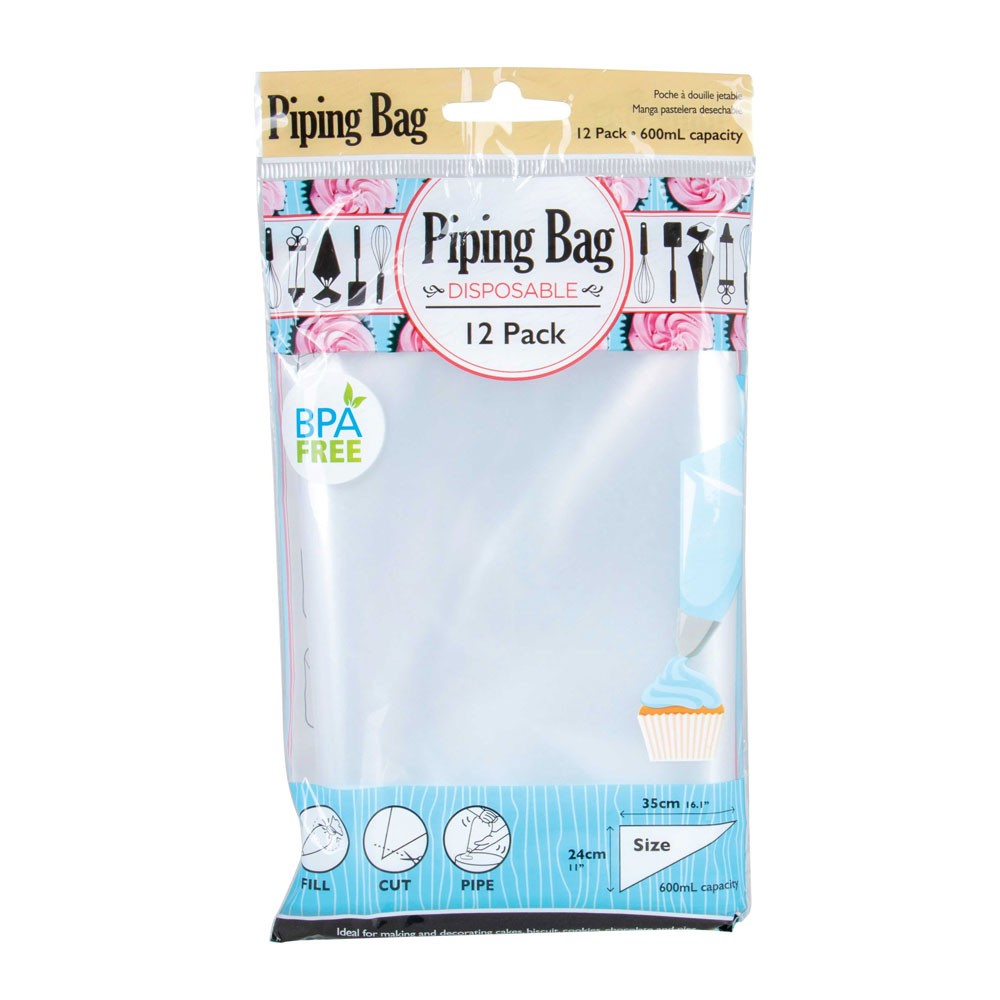 Disposable Icing Bags Proper Job