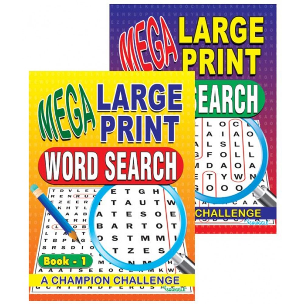 Big Word Search Book | Proper Job