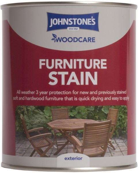 Johnstone's Exterior Furniture Stain - Natural Oak (750ml ...