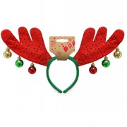 Antlers Headband w/6 Baubles