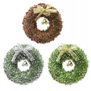 Wreath 16in Star Tinsel Bell