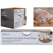 Sandwich Bags Zip Seal 15s