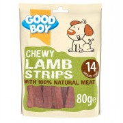 GB Chewy Lamb Strips 80g