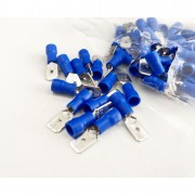 Terminals Blue Male 100pc