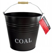 Black Bucket for Coal 12L