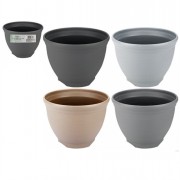 Ribbed Bell Pot Colours 28cm