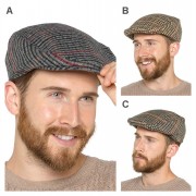 Flat Cap Checked