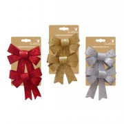 Bows Glitter  2pc