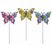 Metal Butterfly on Stick