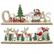 Table Dec Santa/Sleigh