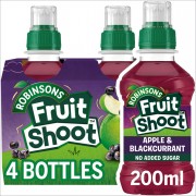 Fruit Shoot 4pc Apple&Black