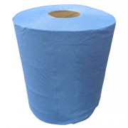 Centre Feed Blue Towel 6pc