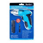 Cordless Screwdriver 3.6v